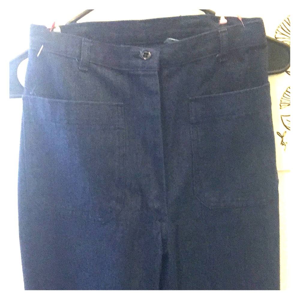Sailor denim pants
